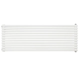 Трубчастий радіатор Betatherm горизонтальний Praktikum PH2 425x1200 (Білий Ral9016M підк. 34)